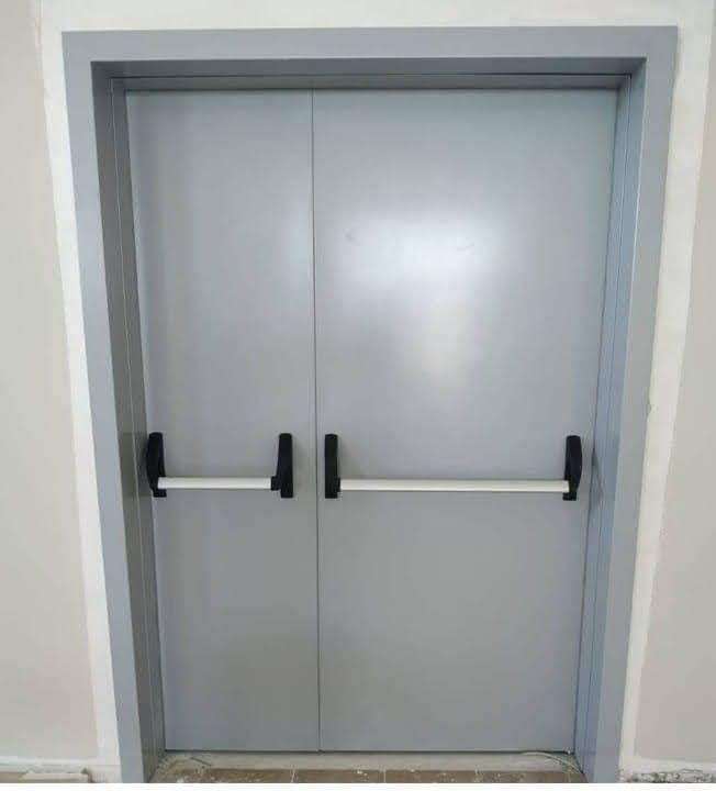 Çift Kanatlı Yangın Kapısı — TSE Belgeli — Can Güvenliği